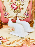 Load image into Gallery viewer, Vintage Ceramic Geese Apron Holders
